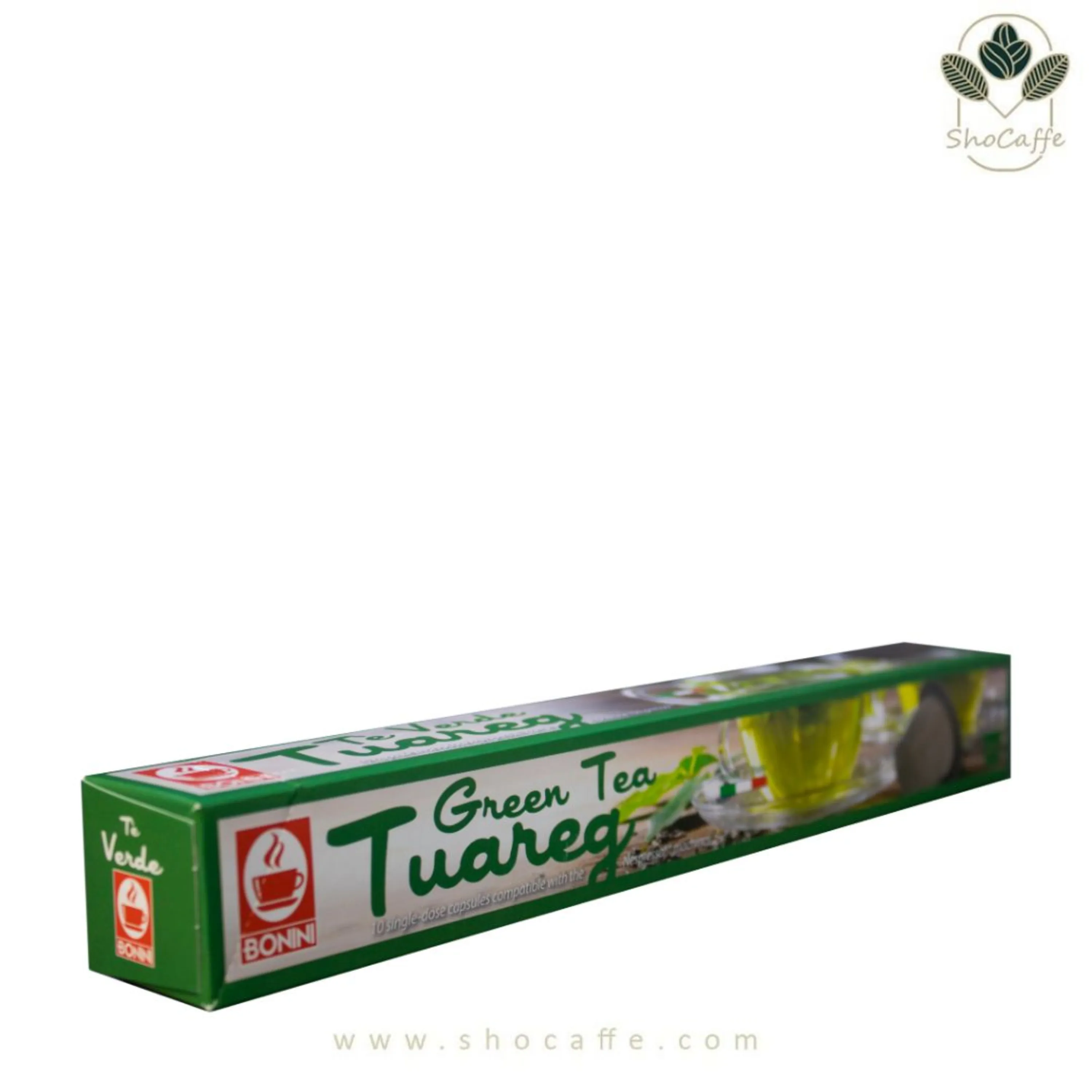 دمنوش کپسولی نسپرسو بونینی چای سبز با طعم نعنا Green Tea